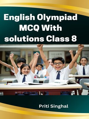 cover image of English Olympiad MCQ With Solutions Class 8